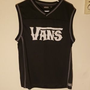 Vans basketball jersey size large